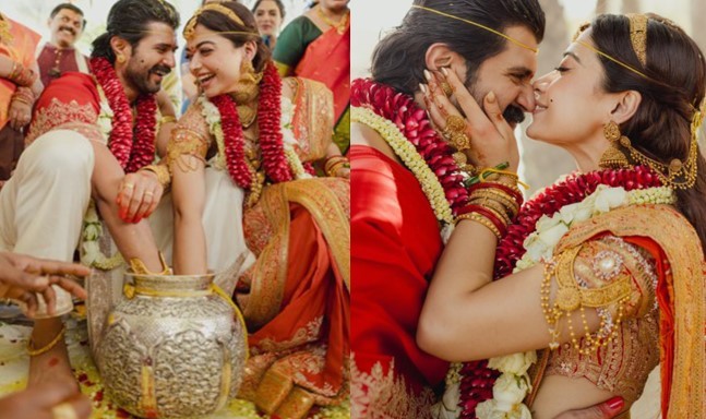 রাশমিকা-বিজয় বিয়ের আনন্দে দেশজুড়ে মিষ্টি বিতরণ করেছেন